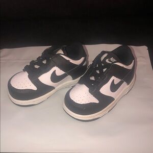 Nike Kids Black and White Sneakers